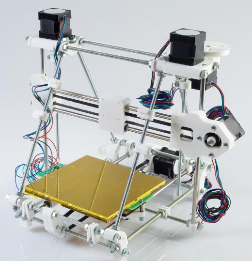 3D printers can be used to create models or products directly from digital designs.