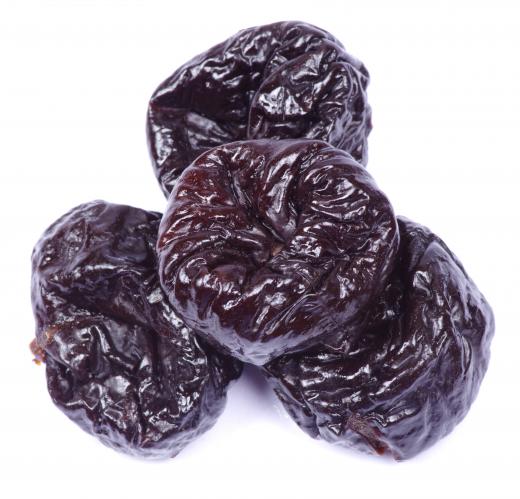 Prunes contain high levels of salicylates.