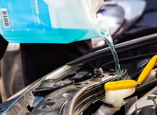 Methyl alcohol is an ingredient in some antifreeze mixtures.