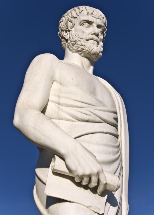 Aristotle was among the first people to theorize about the origins of minerals.