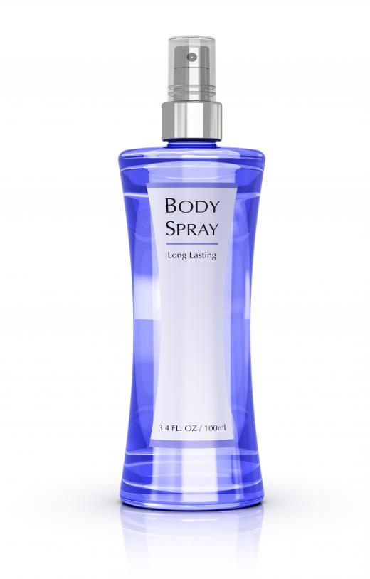 Many body sprays contain parabens.