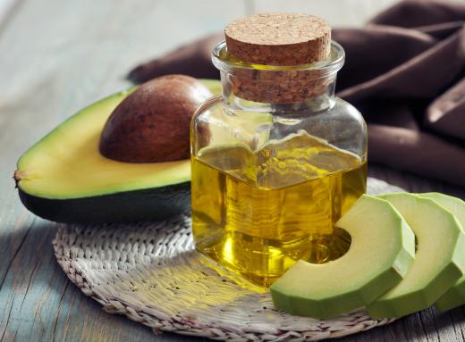 Avocado oil's smoke point of 500 degrees F.