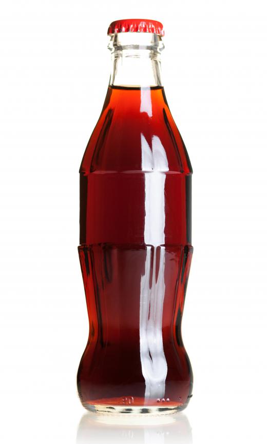 The carbonation process gives soda pop its fizzy texture.