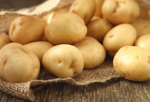 Potatoes are a natural source of dietary potassium.