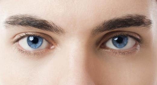 Someone who has two copies of a recessive trait, such as blue eyes, will express that trait.