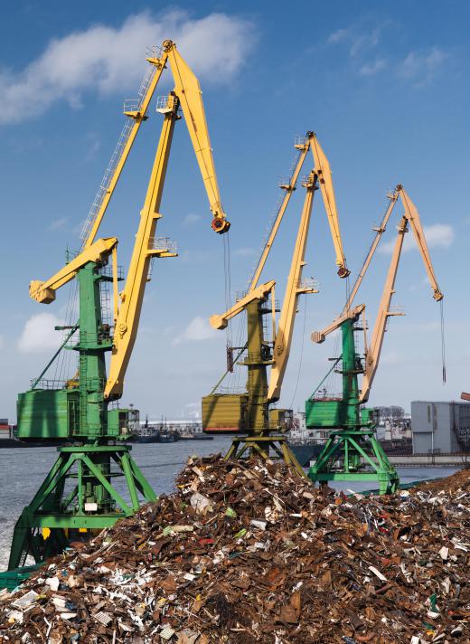 Landfill leachate can be dangerous if it runs off into a water supply.