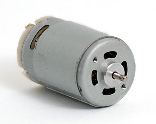 A DC motor draws the most current at 0 RPM.