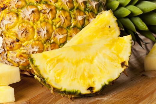 Pineapples are a source of ferulic acid.