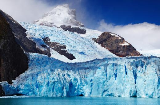 During the Wisconsin Glaciation, glaciers extended as far south as modern-day California.