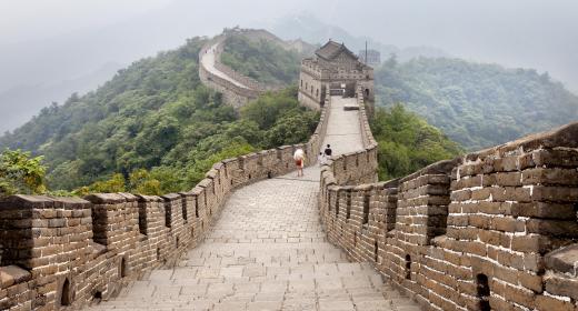 The Great Wall of China is considered a megastructure because of its length.