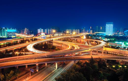 Interchanges provide a way for drivers to switch between multiple highways.