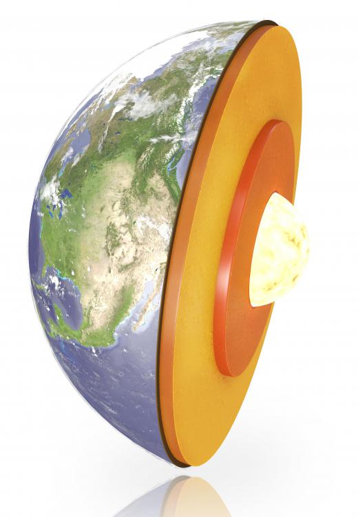 Elements at the Earth's core have the highest melting points.