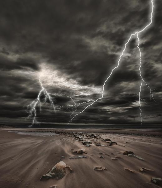 Lightning may have triggered the formation of amino acids from the inorganic compounds in the Earth's environment, which then generated primordial soup and gave rise to life.