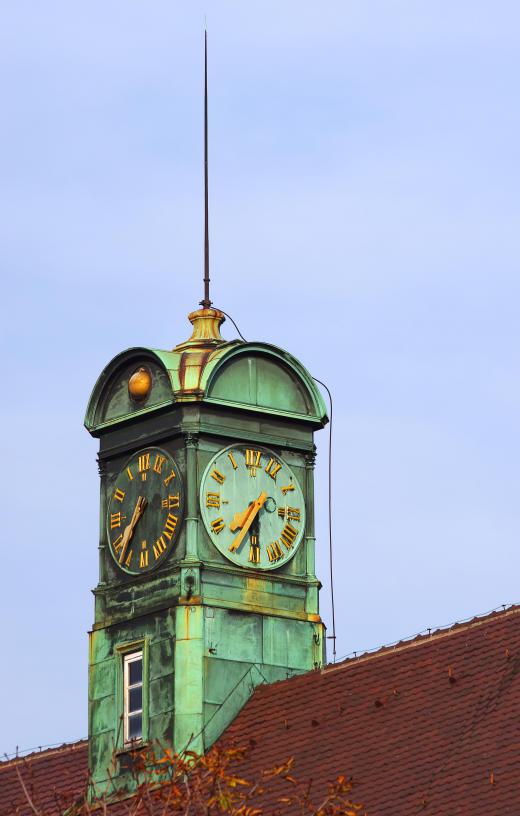 A lightning rod can help protect a building from lightning strikes.