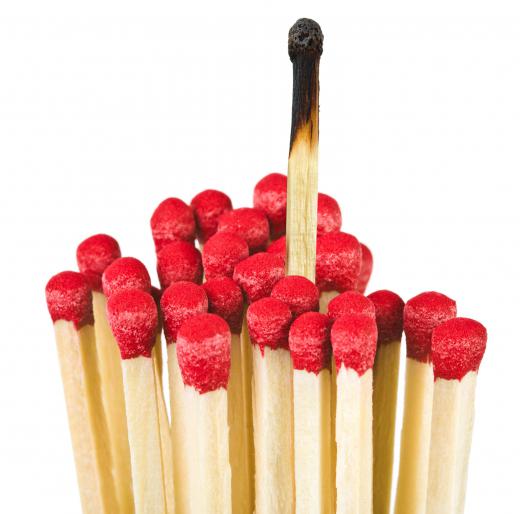 White phosphorus was once used in the manufacturing of matches.