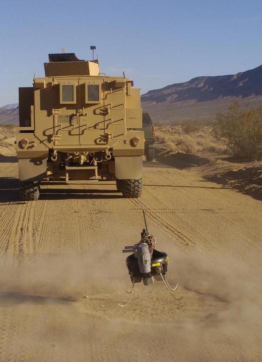 Within a military context, micro air vehicles can be used to scout ahead of manned units and look for mines or concealed enemies.