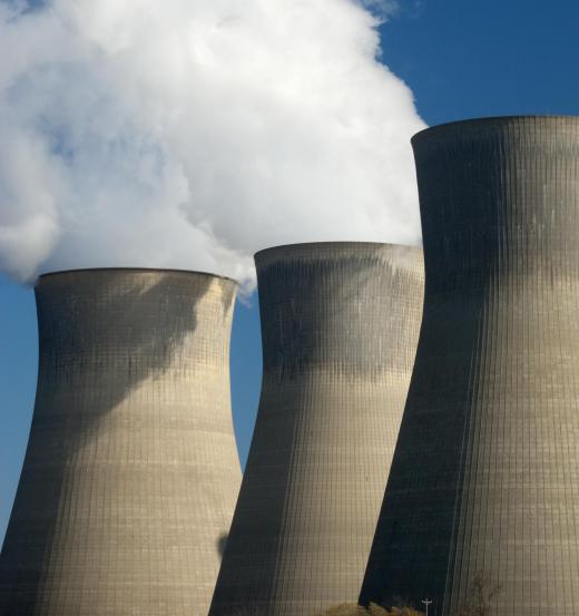 Nuclear power plants usually have a particle detector installed to detect leaks.