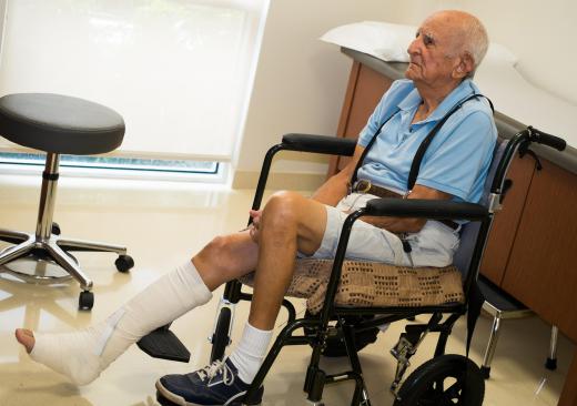 Seniors have fewer osteoblasts, which means it often takes longer for a fracture to heal.