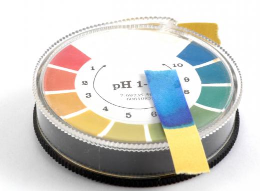 Litmus paper can be used to test whether something is an acid or base.