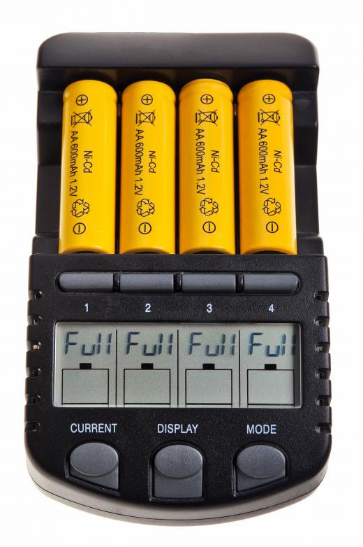 A majority of the world's cadmium is used to make rechargeable batteries.