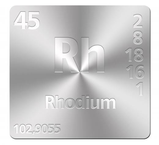 Rhodium is one of the metals that can be used as a catalyst in artificial photosynthesis.