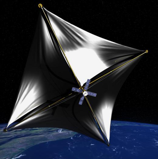 In theory, a spacecraft that was propelled by solar sails, which are pushed by pressure from particles from the sun, could start to hit baffles or lose acceleration once it hit the heliopause.