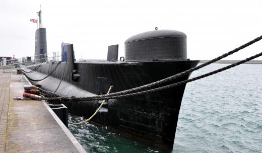 Submarines operate on many of the same principles as boats, with the exception of their underwater capabilities.