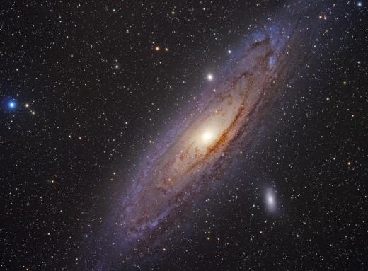 Edwin Hubble discovered that the Andromeda Nebula was in fact another galaxy.