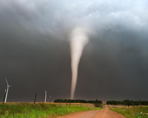 A tornado is a natural form of a vortex.