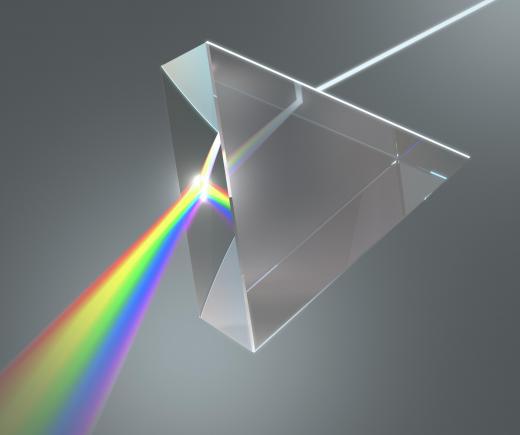 Spectroscopy involves the different colors of light.