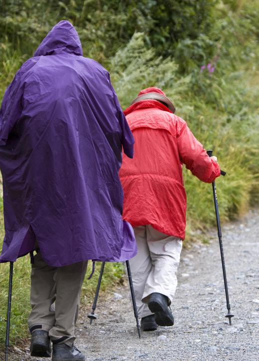 Most raincoats are water resistant, which allows them to repel water.