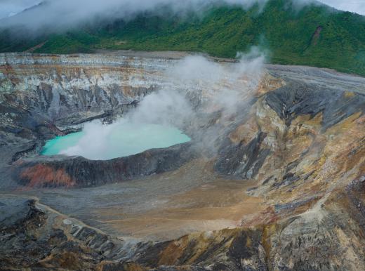 A type of "extremophile", archaebacteria use chemical tricks to survive in harsh environments, such as volcanic lakes.