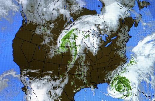 Weather balloons can be used to identify weather patterns.