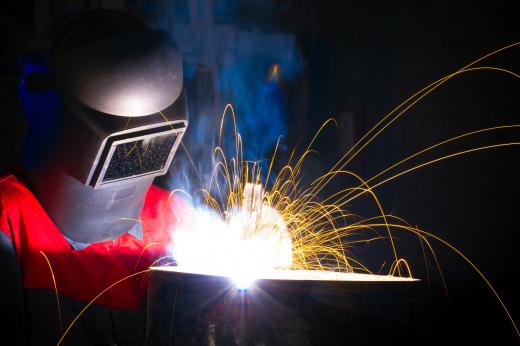 Some types of welding masks can protect the eyes while viewing a solar eclipse.