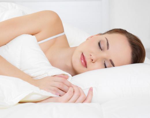 Antihistamines that block the activity of histamine receptors are commonly used in sleeping aids.